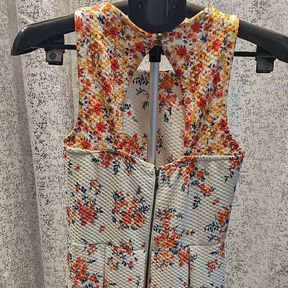 Floral dress, ladies XS/S - Picture 3 of 5